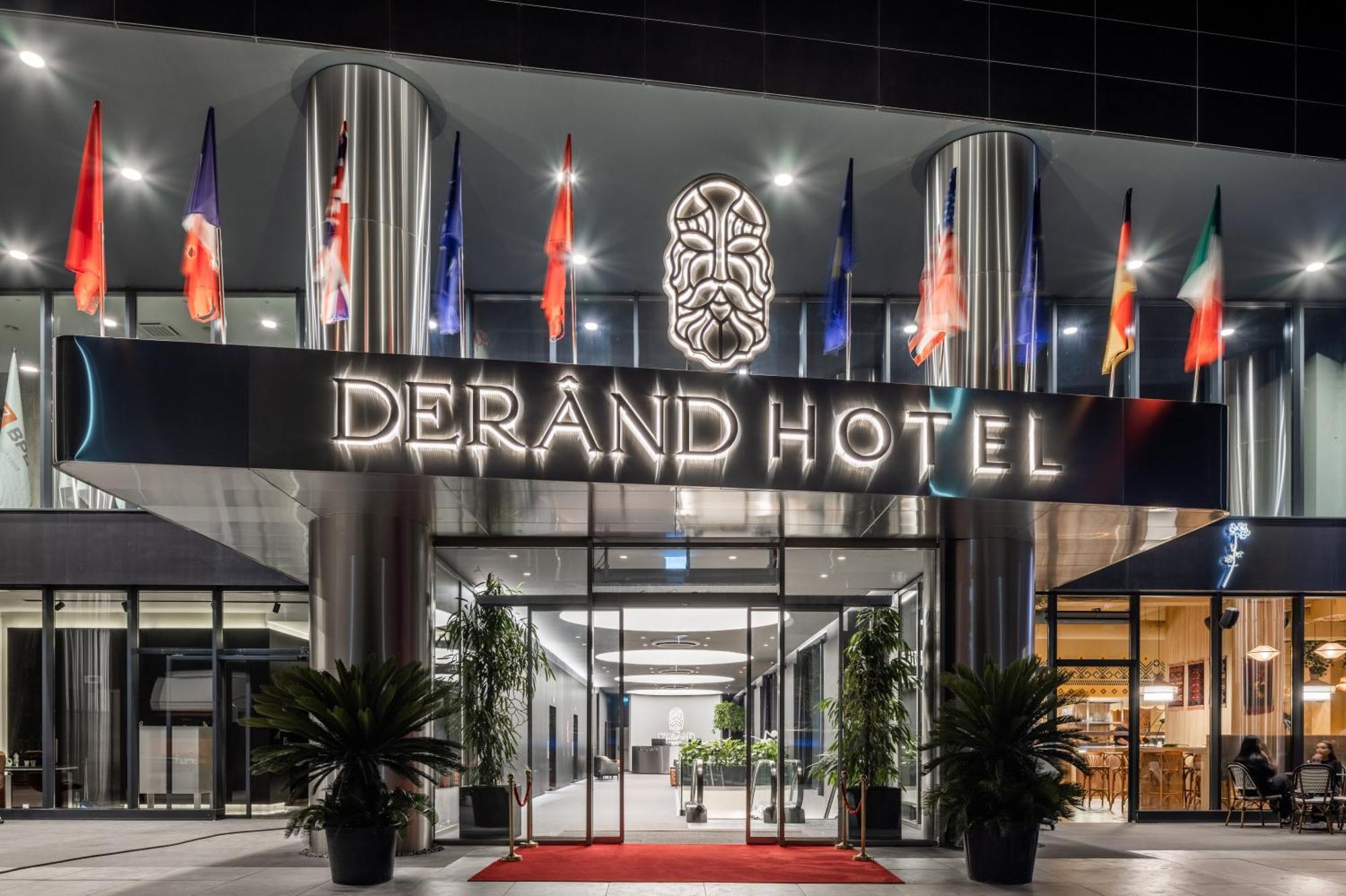 Derand Hotel Приштина Екстер'єр фото